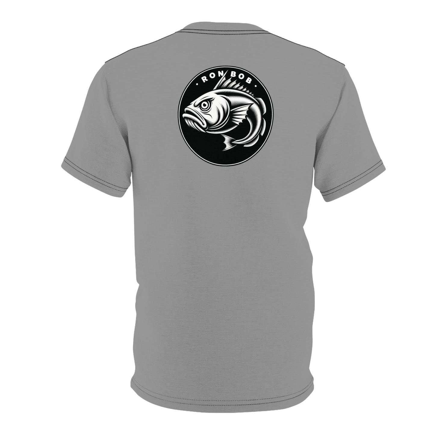Polyester B/W Lingcod T-Shirt (Grey)