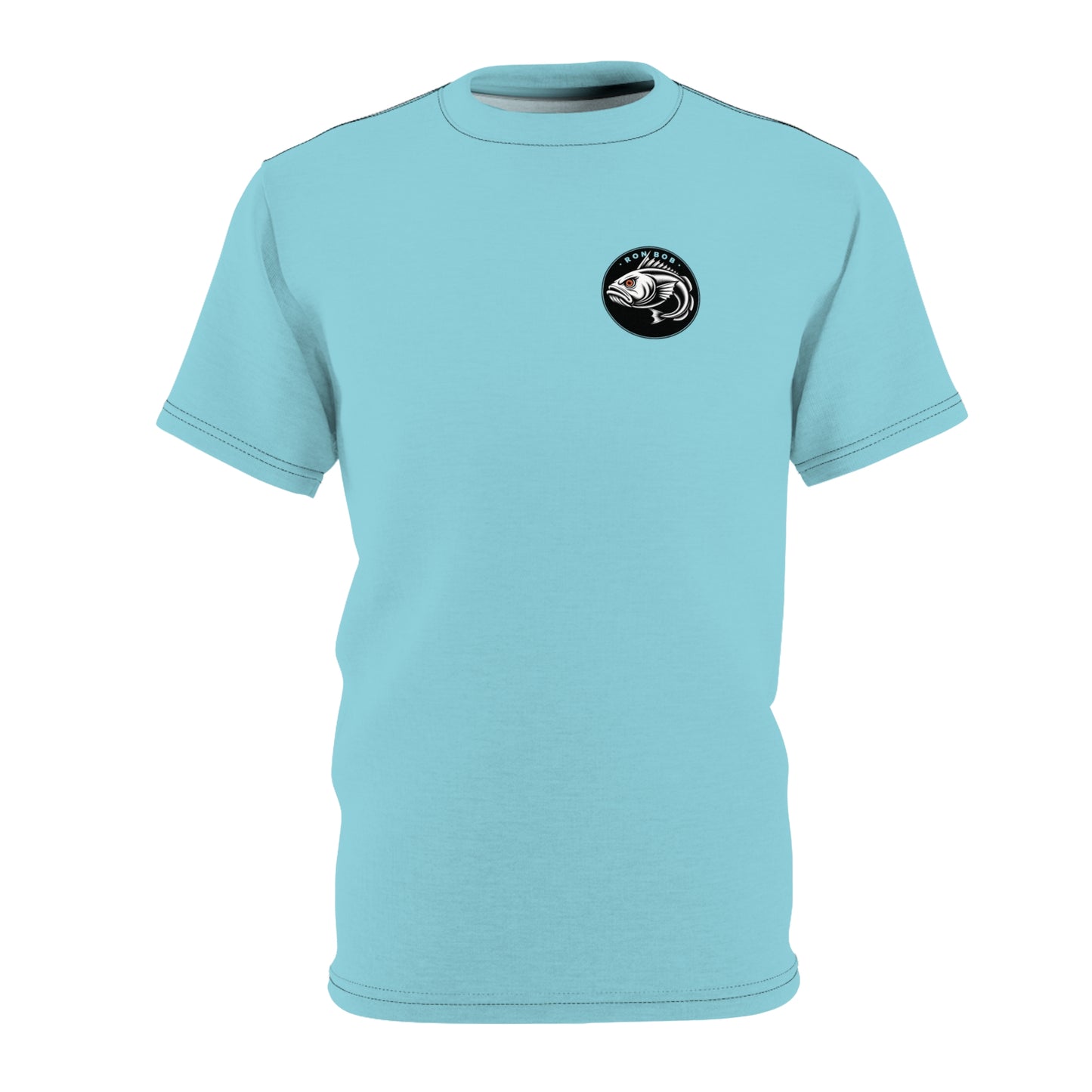 Polyester Orange Eye Lingcod T-Shirt (Glacier Blue)