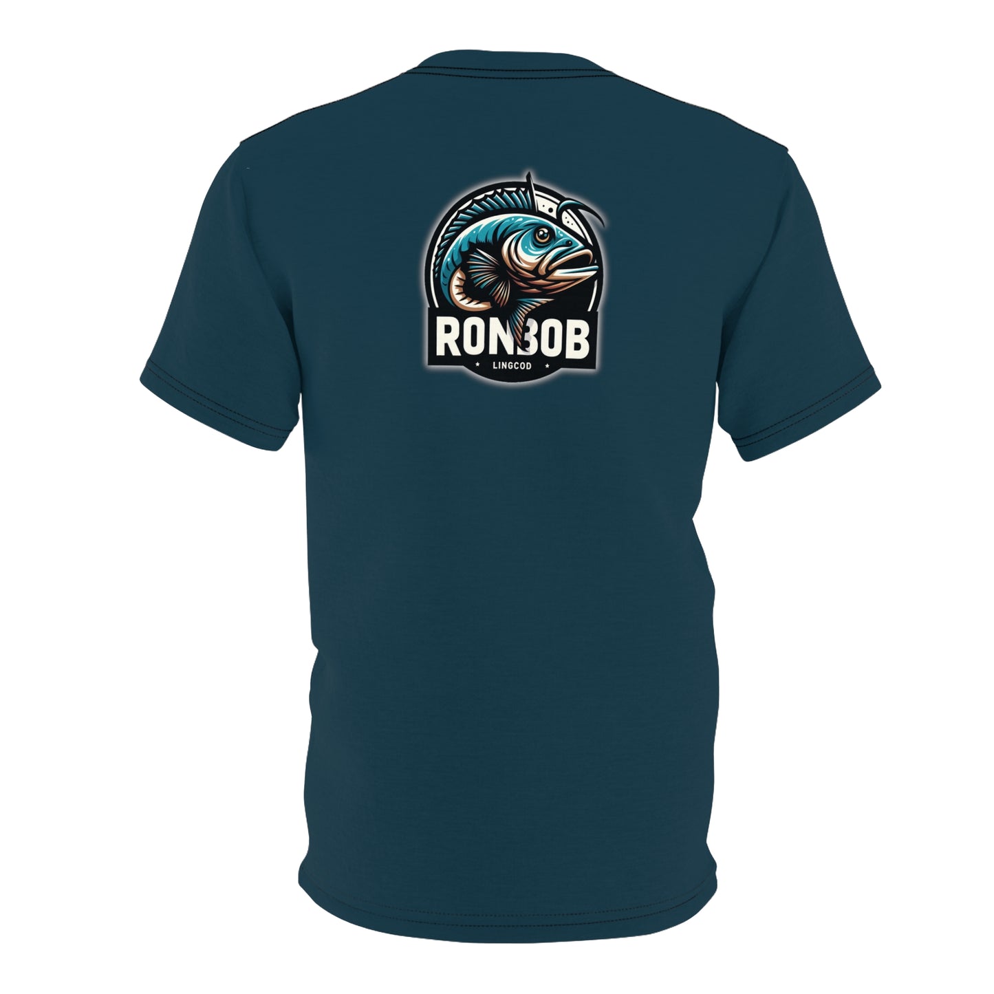 Polyester Blue Lingcod T-Shirt (Gunmetal)