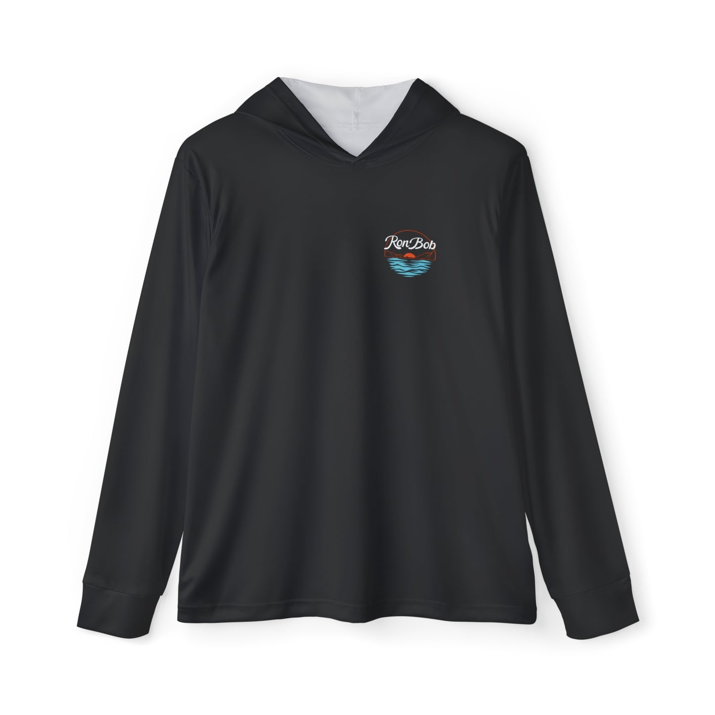 Men's Lightweight Fishing Hoodie with UPF +50 (Black)