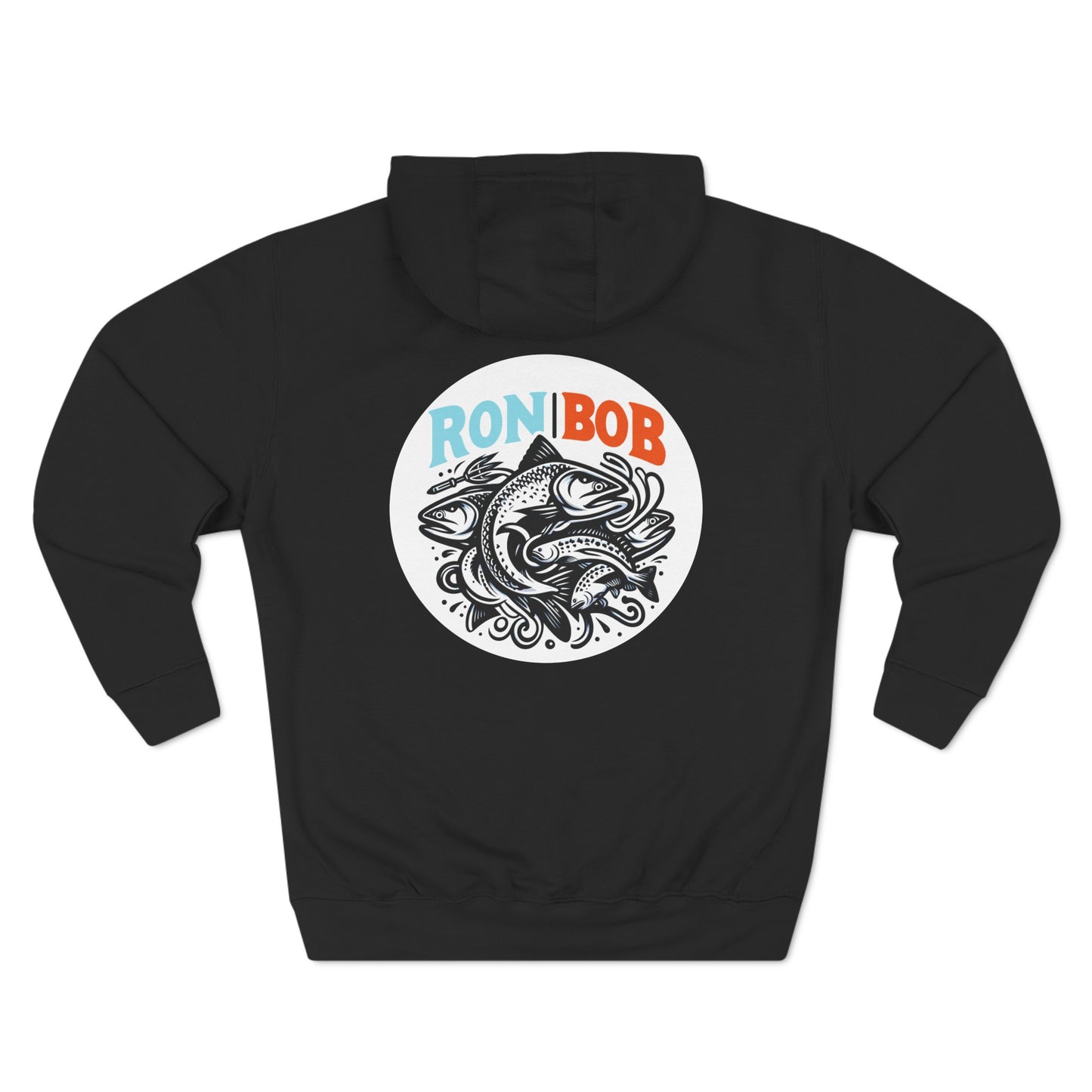 B/W Salmon Hoodie - Multiple Color Options