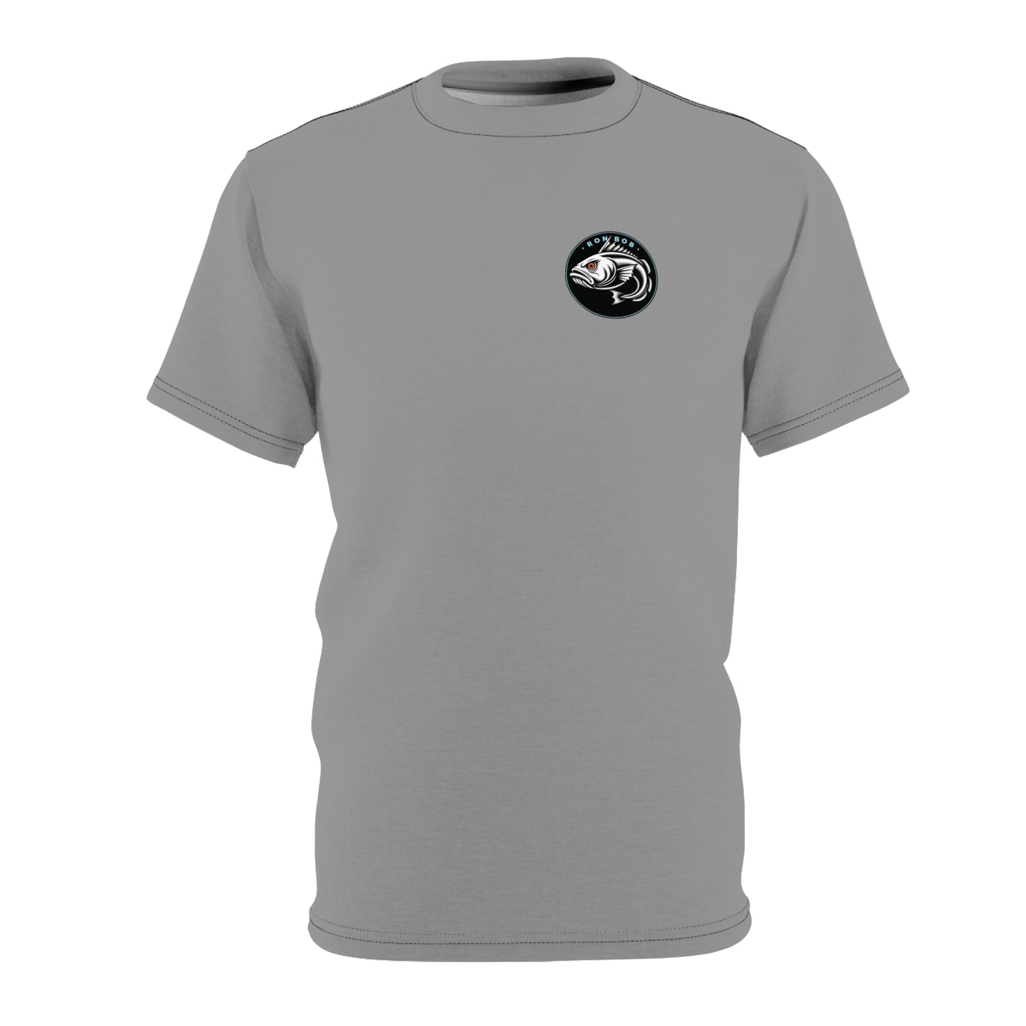 Polyester Orange Eye Lingcod T-Shirt (Grey)