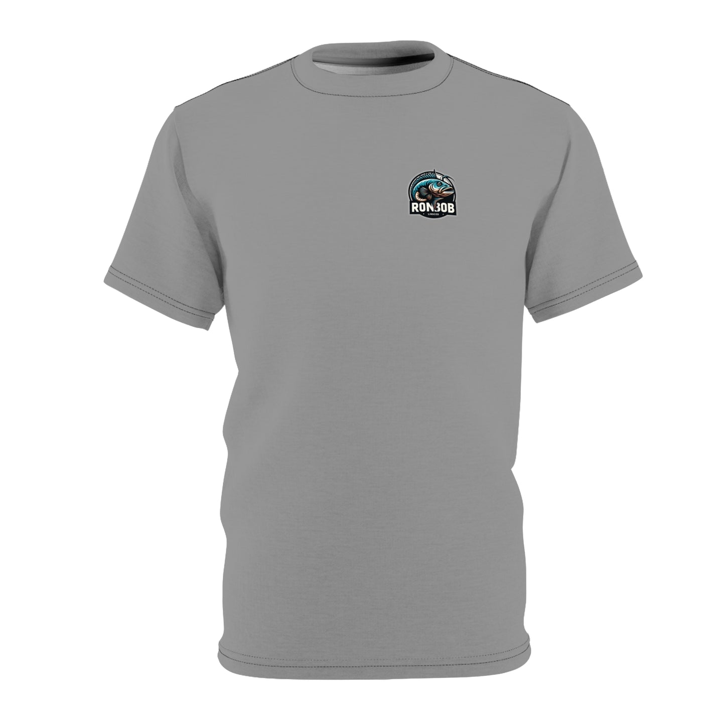 Polyester Blue Lingcod T-Shirt (Grey)