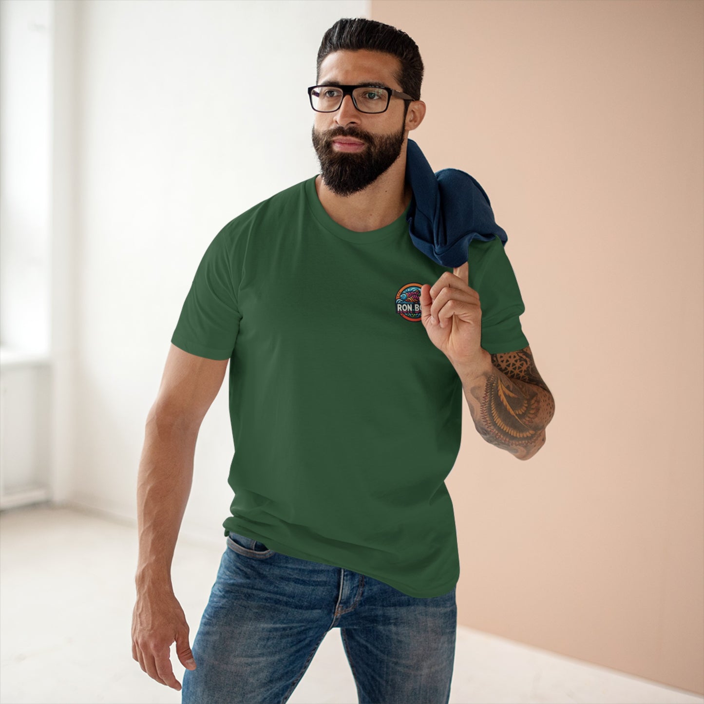 Cotton T-Shirt - Colorful Fish (Multiple Colors)