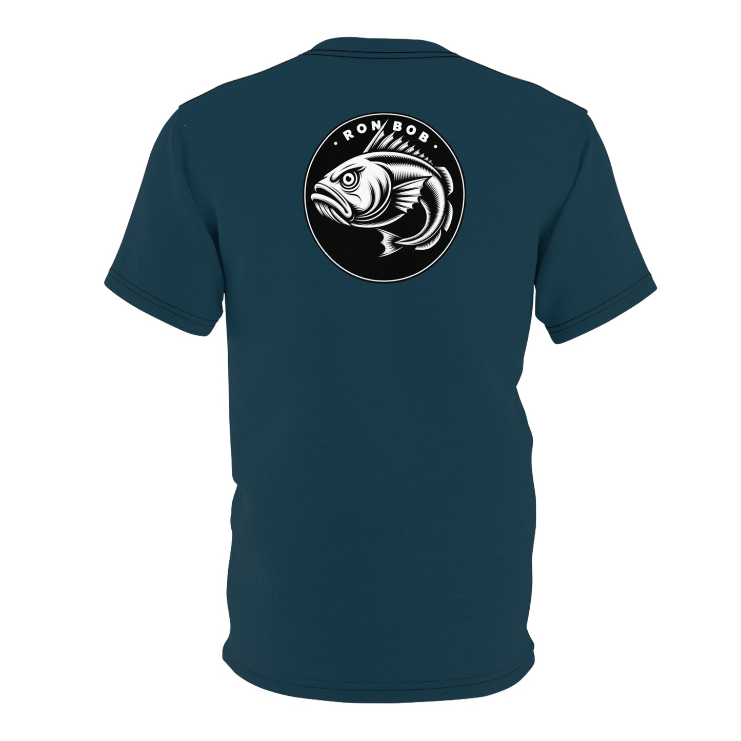 Polyester B/W Lingcod T-Shirt (Gunmetal)