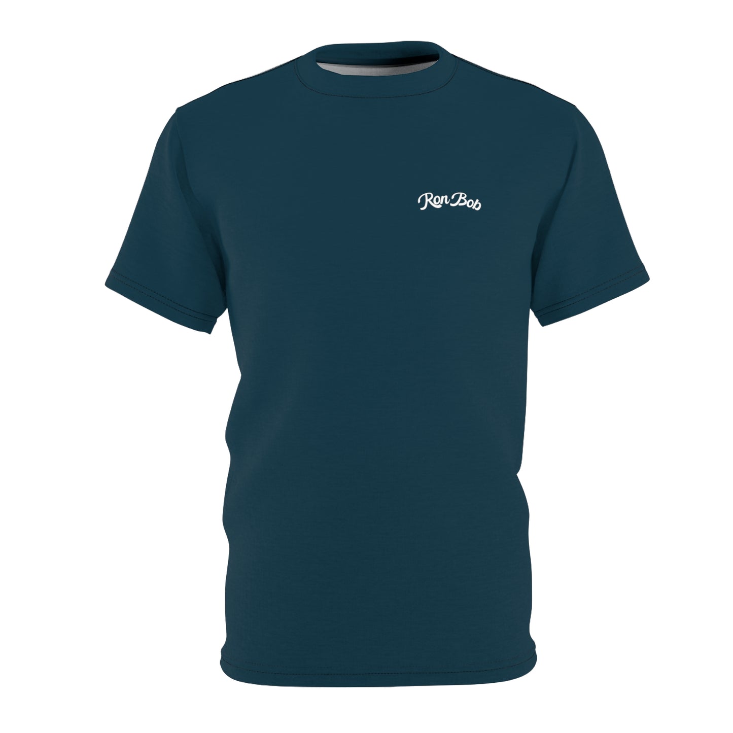 Polyester T-Shirt with 3 Color Logo (Gunmetal)