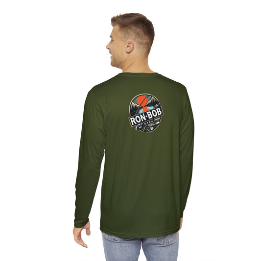 Polyester Outdoor Fishing Long Sleeve T-Shirt (Green)