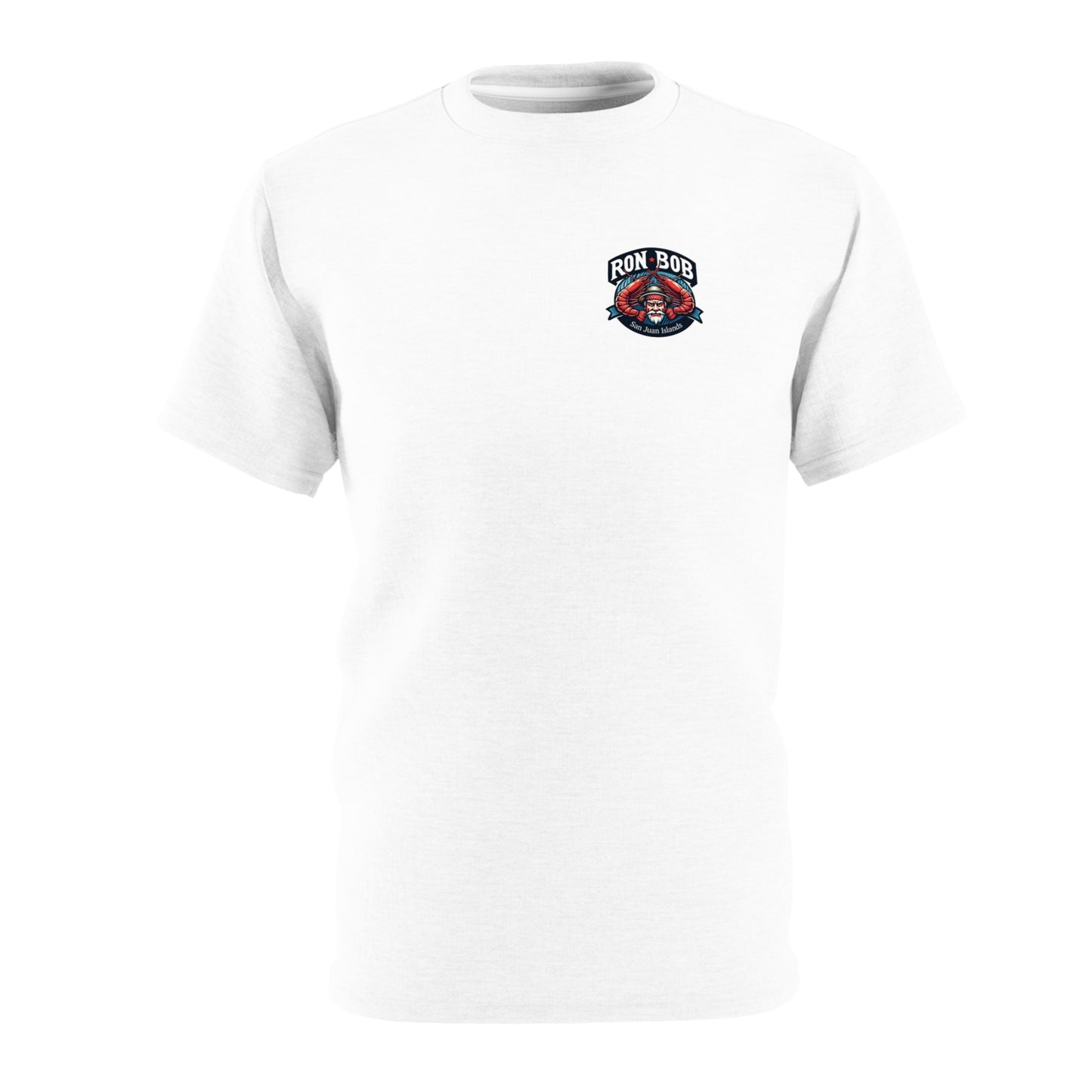 Polyester Prawn Fisherman T-Shirt (White)