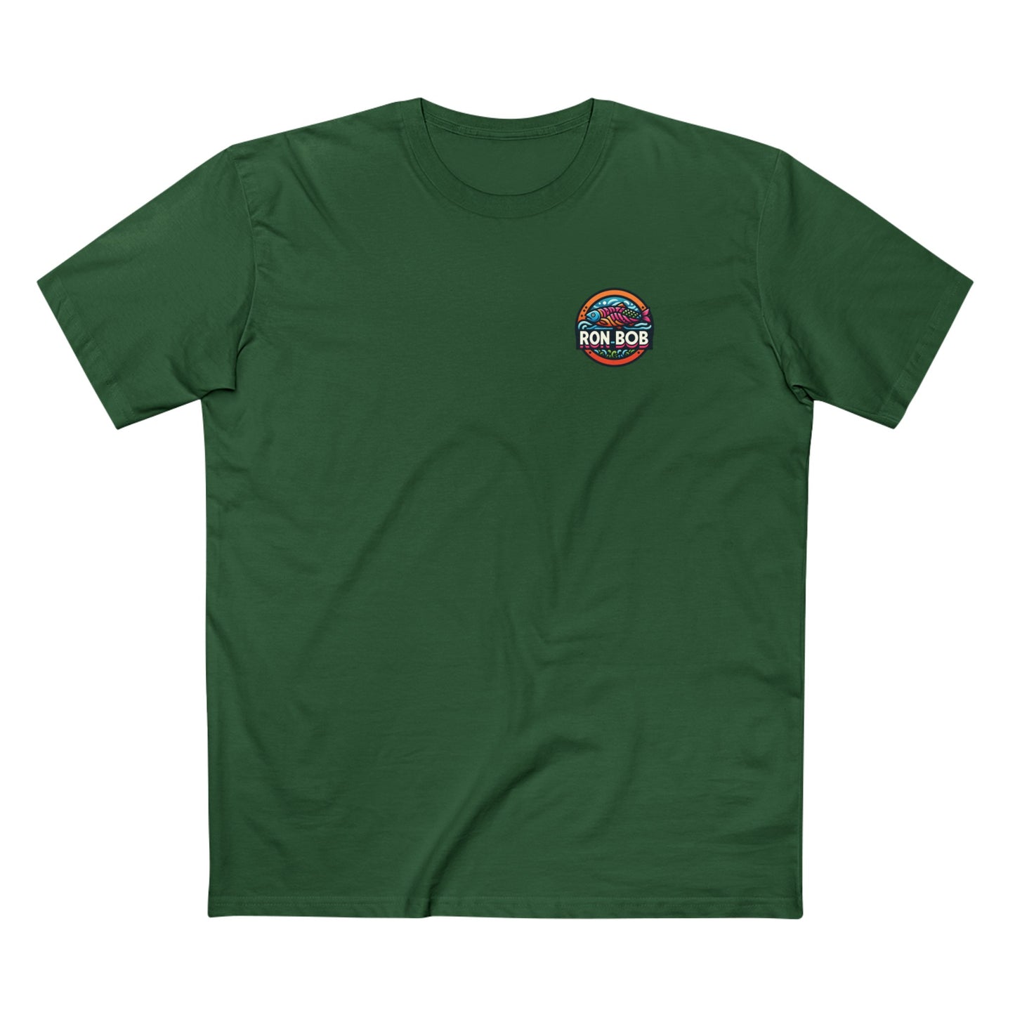 Cotton T-Shirt - Colorful Fish (Multiple Colors)