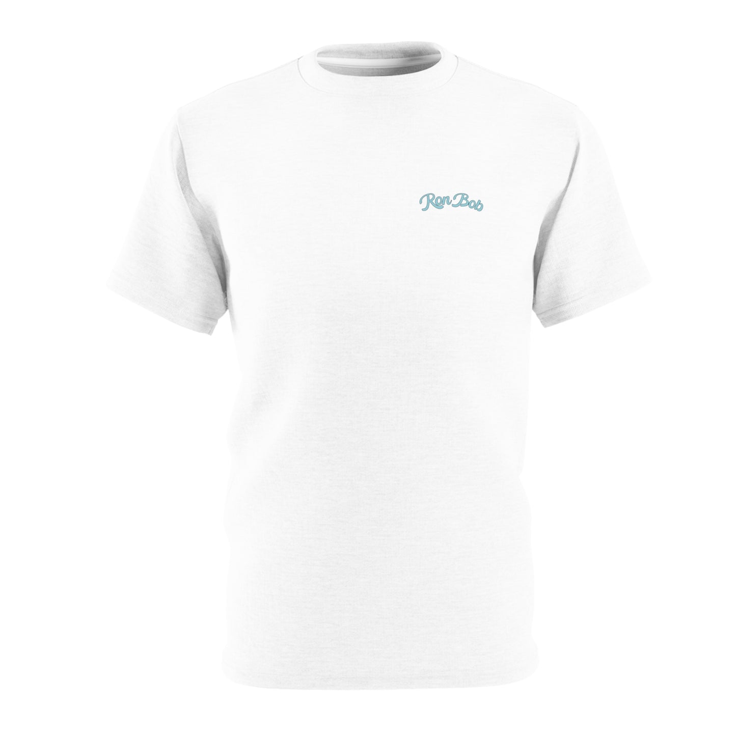 Polyester T-Shirt with Traditional Logo (White)