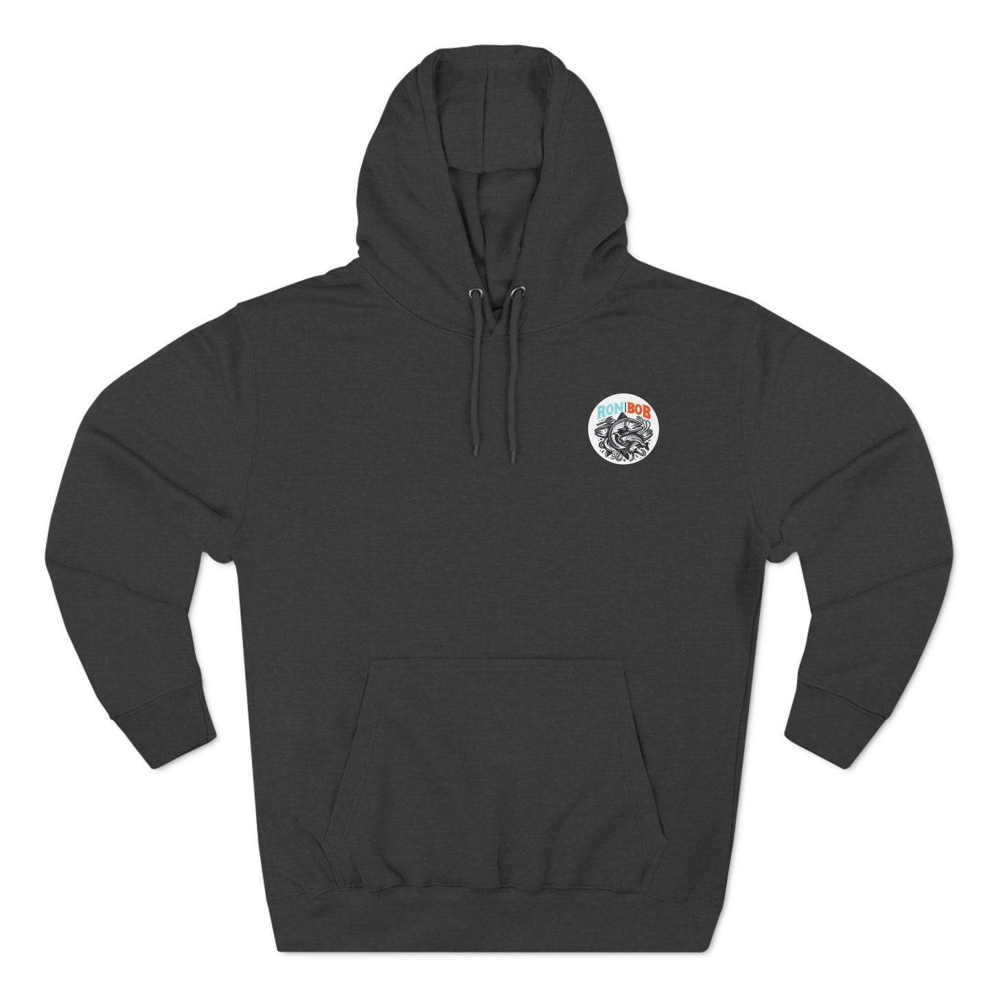 B/W Salmon Hoodie - Multiple Color Options