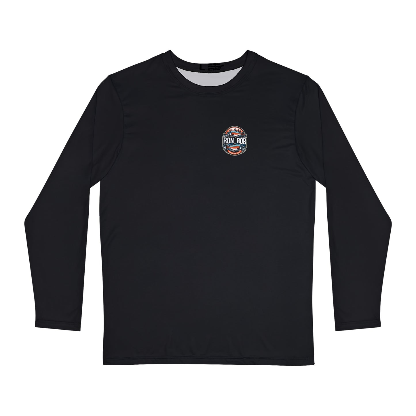 Polyester PacNW Vibe Long Sleeve T-Shirt (Black)