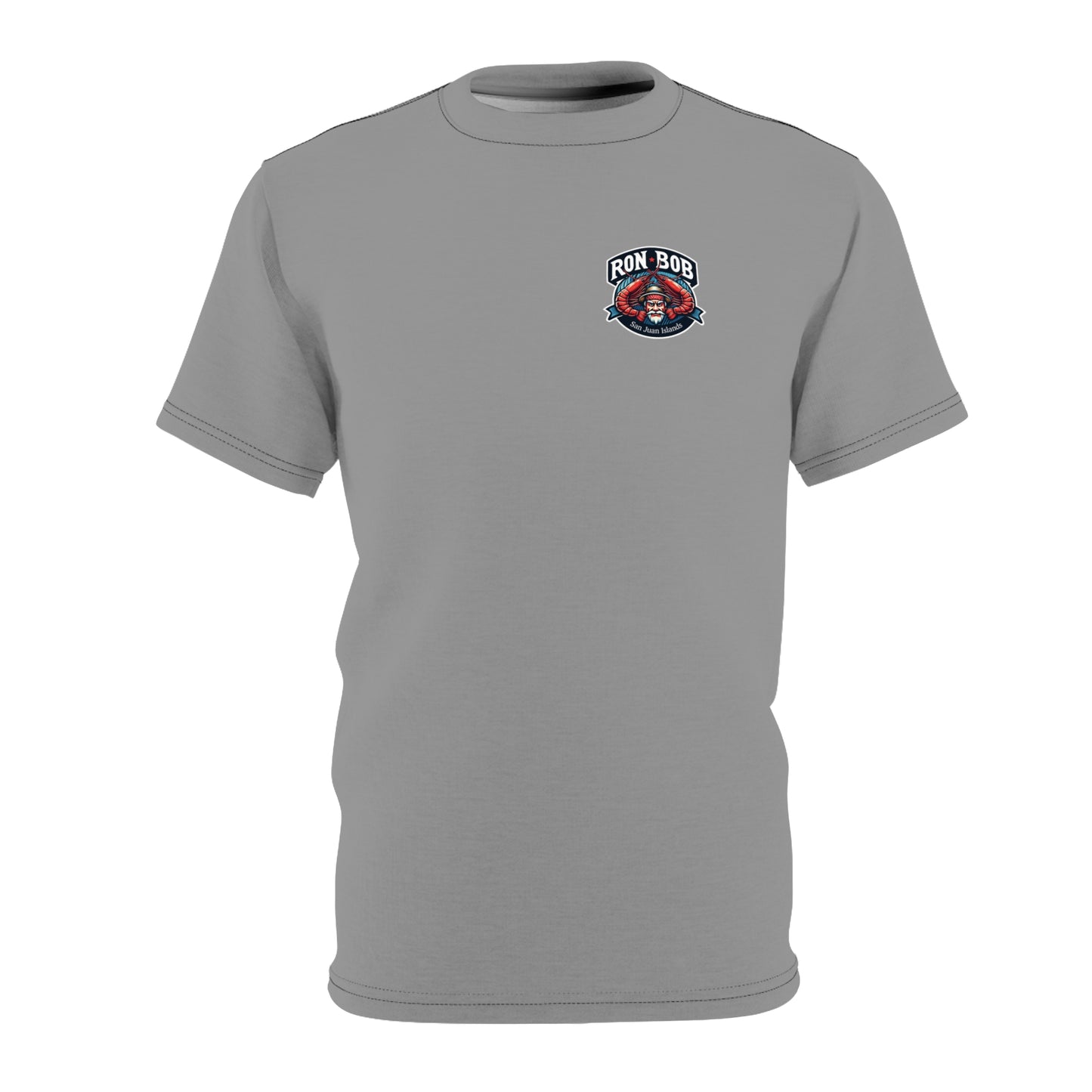 Polyester Prawn Fisherman T-Shirt (Grey)
