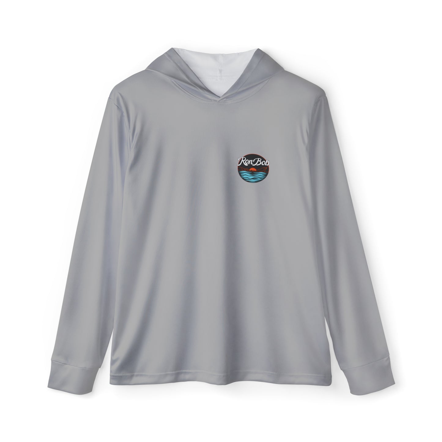 Men's Lightweight Fishing Hoodie with UPF +50 (Grey)