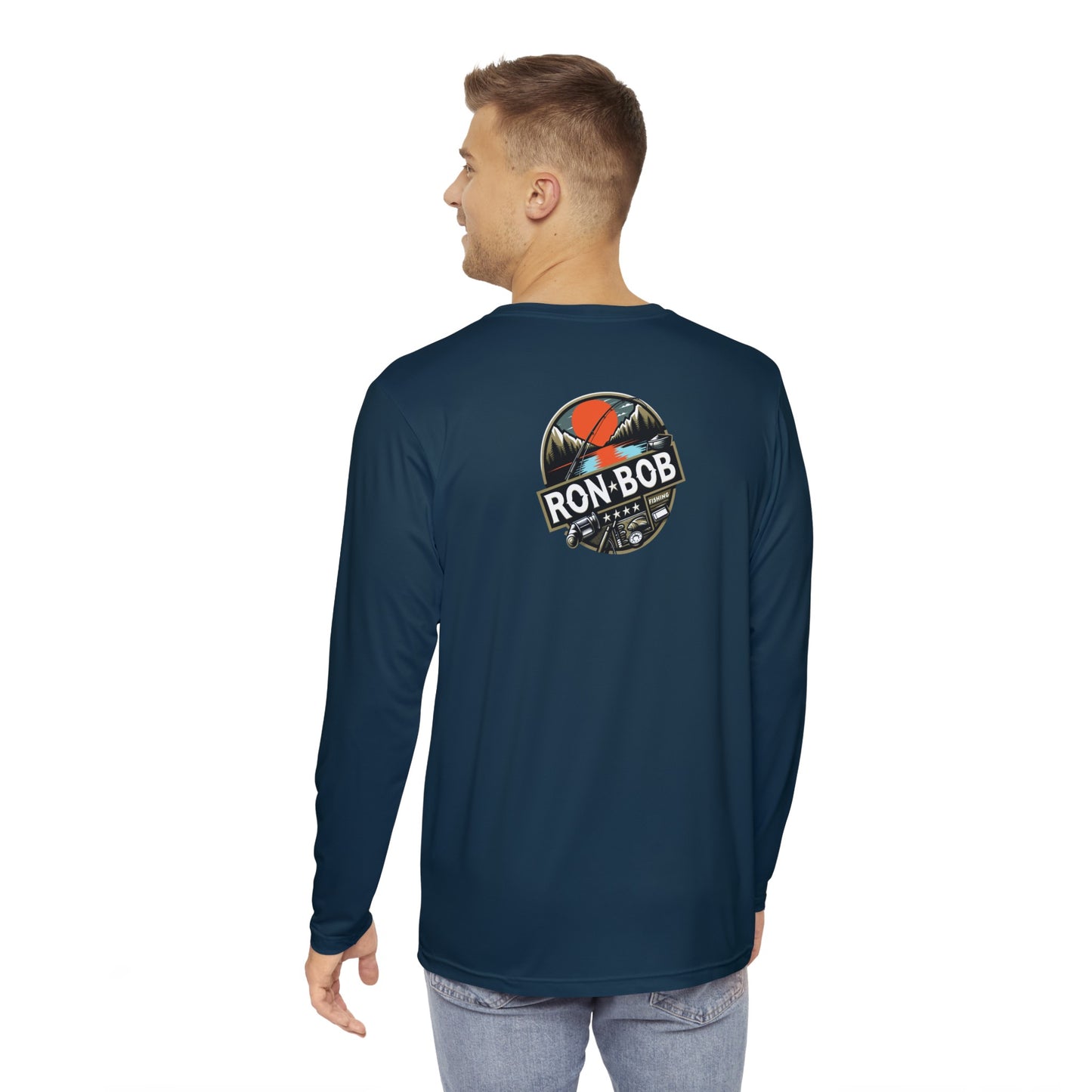 Polyester Outdoor Fishing Long Sleeve T-Shirt (Gunmetal)