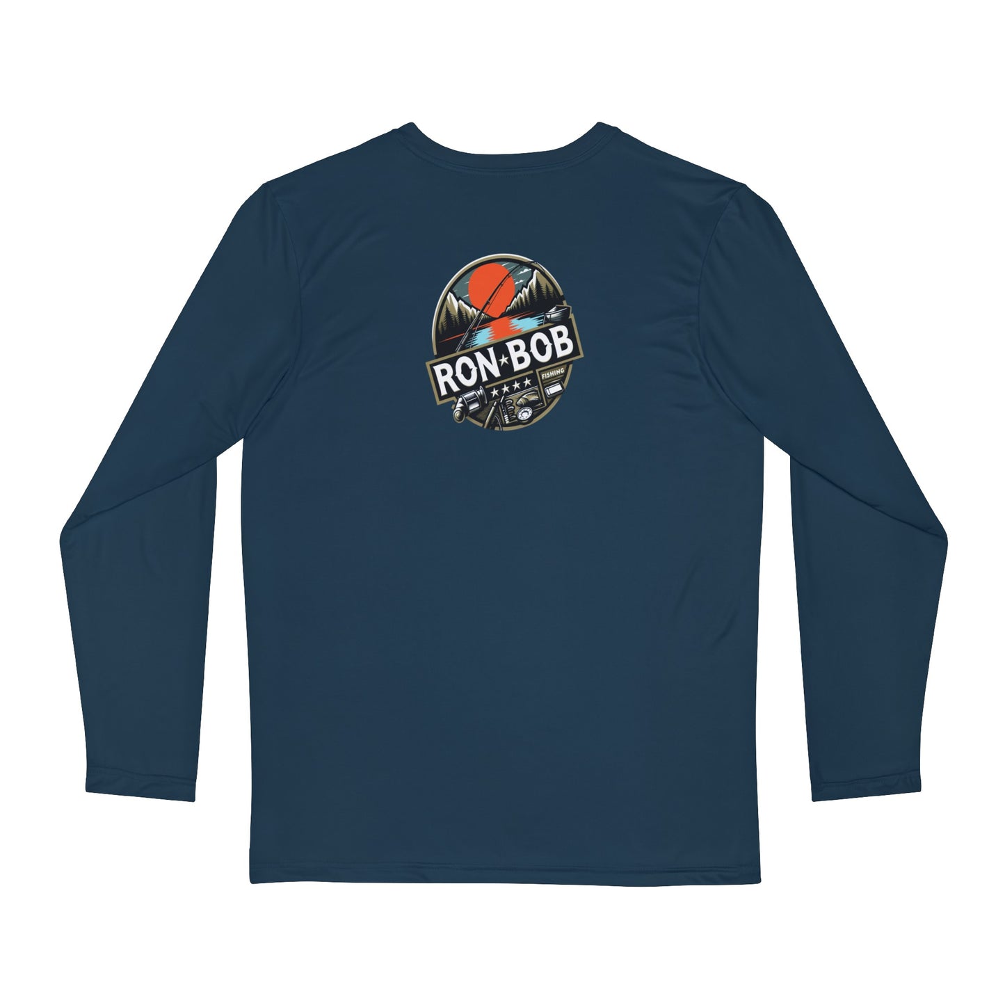 Polyester Outdoor Fishing Long Sleeve T-Shirt (Gunmetal)