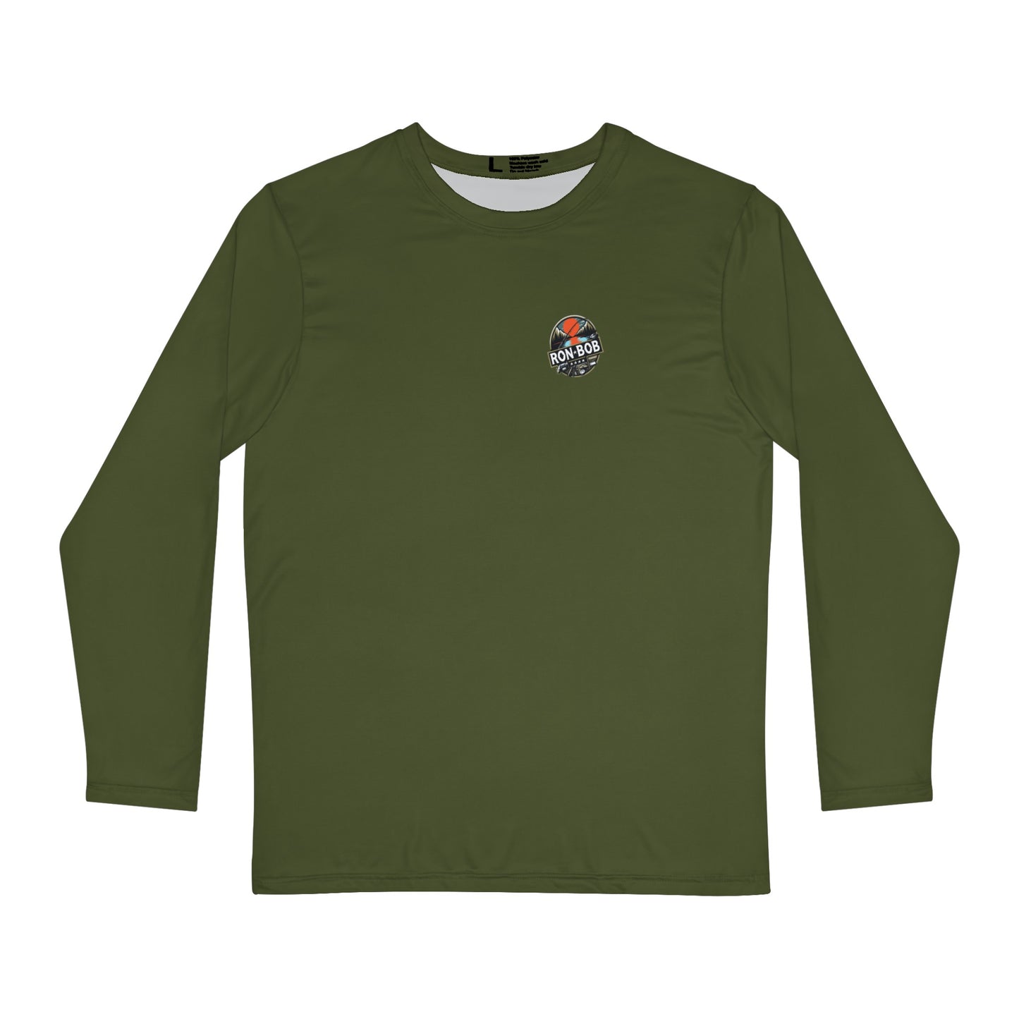 Polyester Outdoor Fishing Long Sleeve T-Shirt (Green)