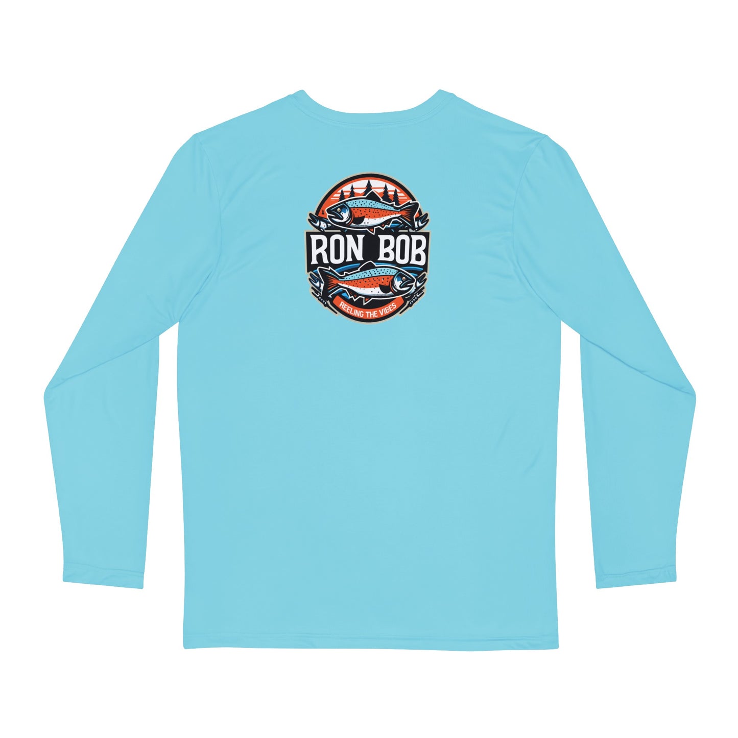 Polyester PacNW Vibe Long Sleeve T-Shirt (Glacier Blue)