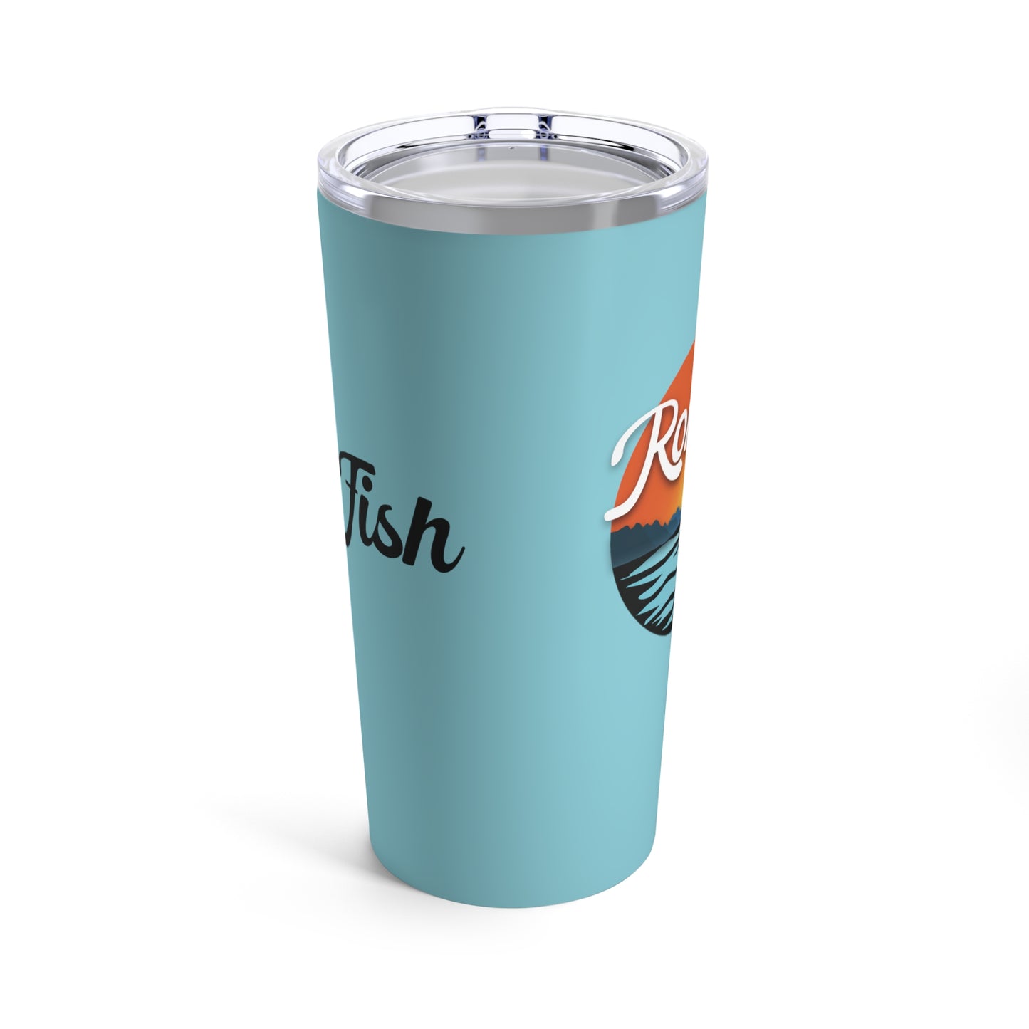 Let's Fish - Tumbler in Glacier Blue